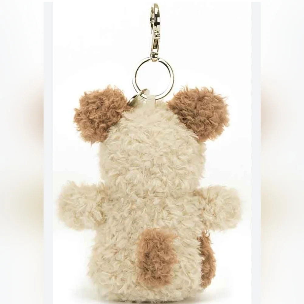 Jellycat Little Pup Bag Charm 7.1x 3.9x3.1" NWT Authentic - Picture 2 of 8